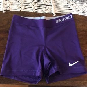 Nike Pro dri-fit shorts
